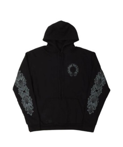 Chrome Hearts Friends & Family Horseshoe Hoodie – Black