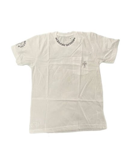 Chrome Hearts Cross Short Sleeve Pocket T-Shirt – White
