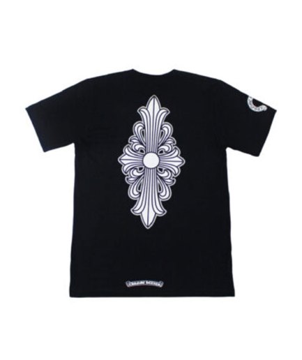 Chrome Hearts Floral Cross T-Shirt – Black