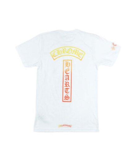 Chrome Hearts Gradient Logo T-Shirt – White