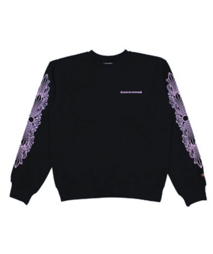 Chrome Hearts Matty Boy Shoulder Logo Crewneck – Black