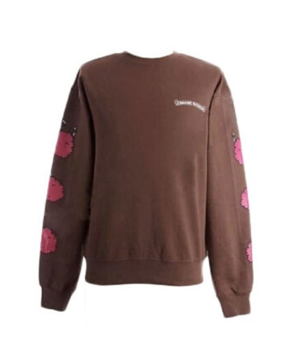 Chrome Hearts Matty Boy Structure Crewneck Sweatshirt – Brown