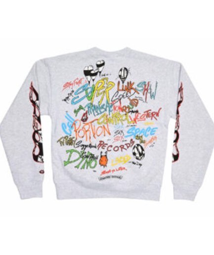 Chrome Hearts Matty Boy Brain Crewneck – Heather Grey