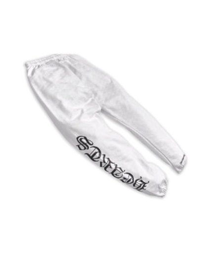 Chrome Hearts Plus Cross All Over Print Sweatpants – White