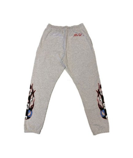 Chrome Hearts Matty Boy Brain Sweatpants – Heather Grey