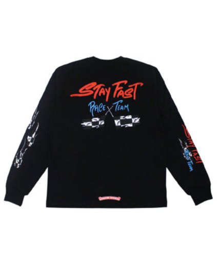 Chrome Hearts Matty Boy Stay Fast LS T-Shirt – Black