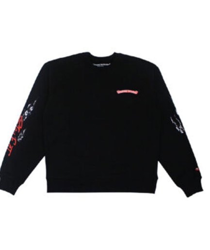 Chrome Hearts Matty Boy Stay Fast Sweater – Black