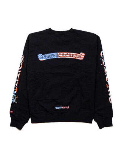 Chrome Hearts Matty Boy America Crewneck Sweatshirt – Black