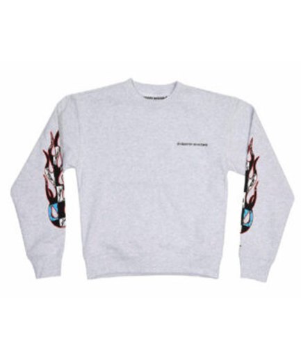Chrome Hearts Matty Boy Brain Crewneck – Heather Grey