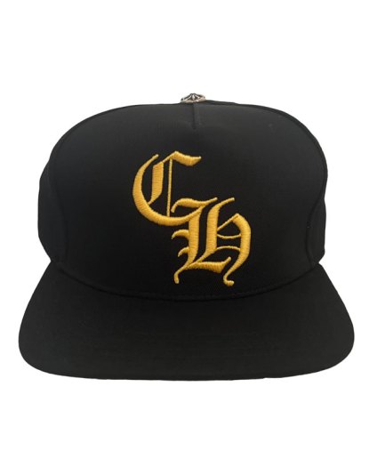 Chrome Hearts CH Baseball Cap – Black/Yellow