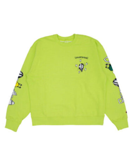 Chrome clearance hearts sweater