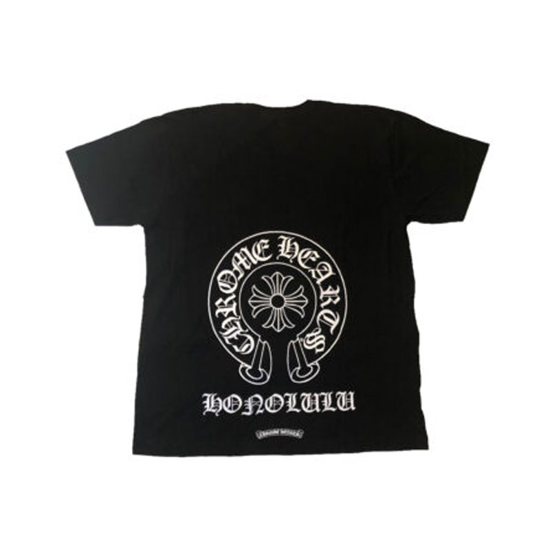 Chrome Hearts Horse Shoe Logo Pocket T-Shirt – Black | Official Store