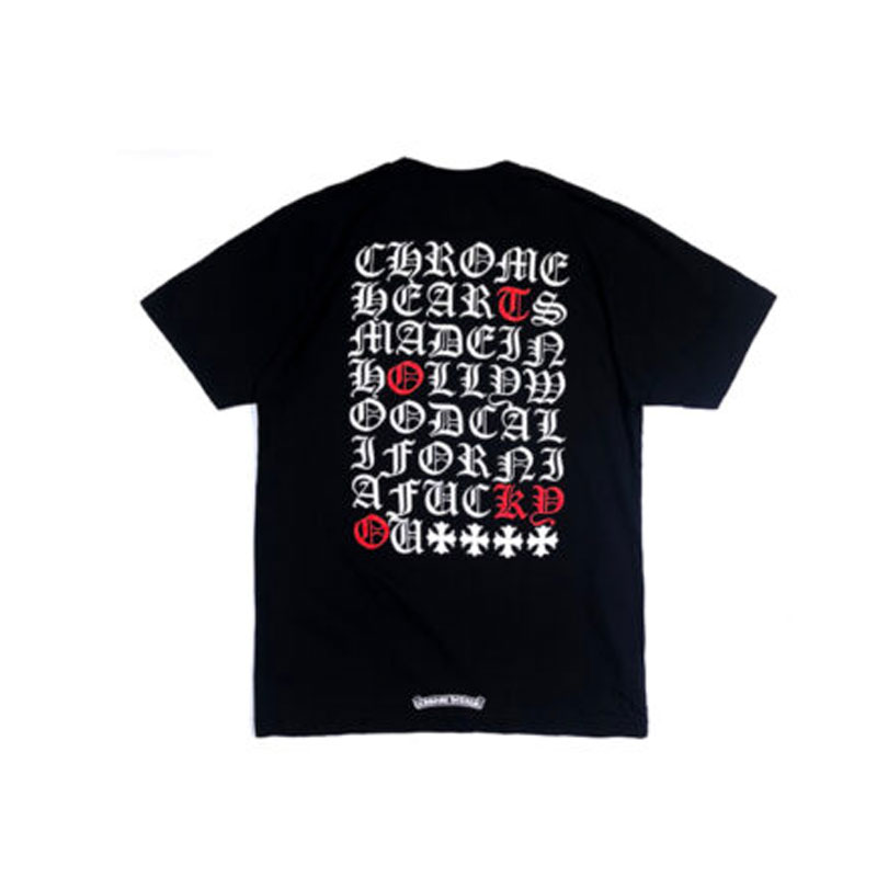 Chrome Hearts Made In Hollywood T Shirt Black Official Store